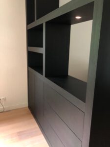zwarte room divider